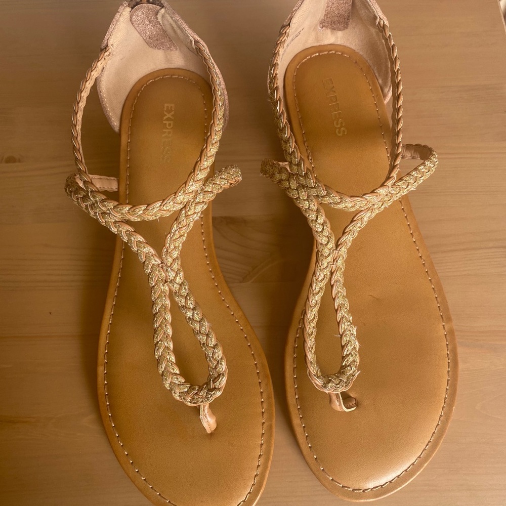 Express Wedge Sandals